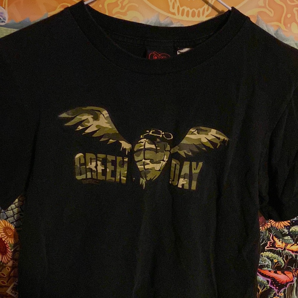2004 green day t shirt
